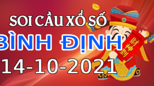 Dự đoán kết quả XSBD hôm nay 14/10/2021, soi cầu Bình Định
